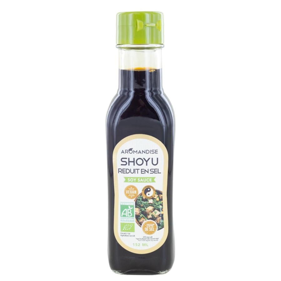 Sauces Soja Bio | Aromandise Shoyu 25% Moins Sale 0,152L