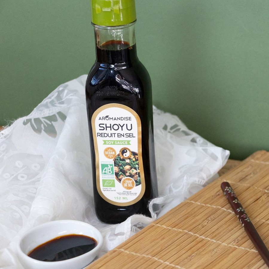 Sauces Soja Bio | Aromandise Shoyu 25% Moins Sale 0,152L