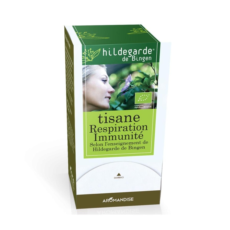 Sans Theine | Aromandise Tisane Respiration Immunite Hildegarde Sachets