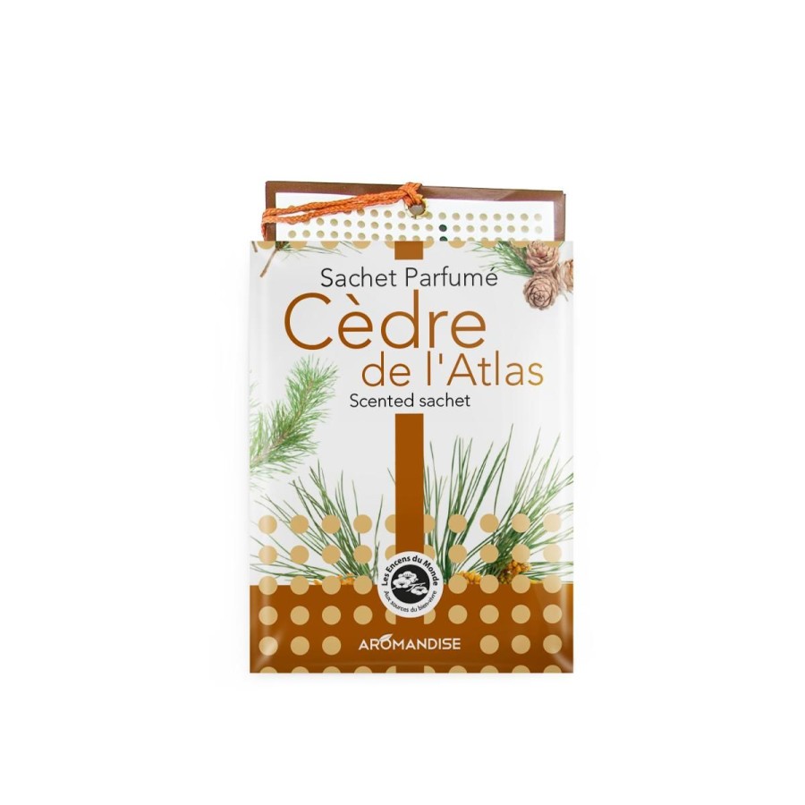 Sachets Parfumes | Aromandise Sachet Cedre De L'Atlas