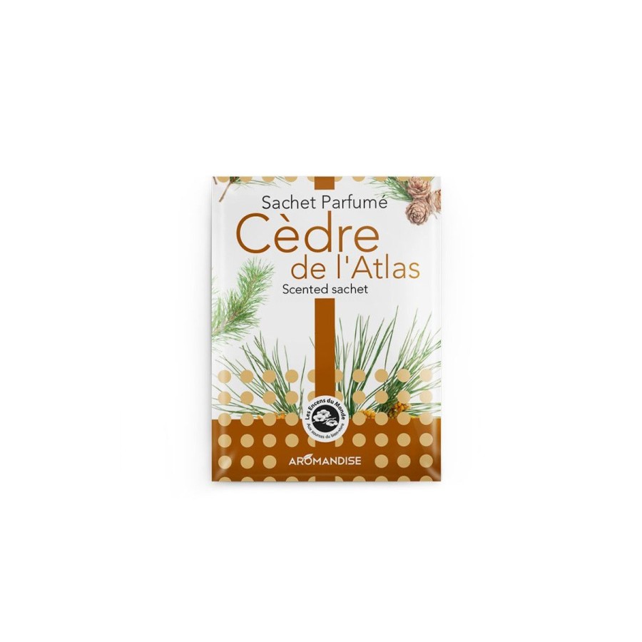 Sachets Parfumes | Aromandise Sachet Cedre De L'Atlas