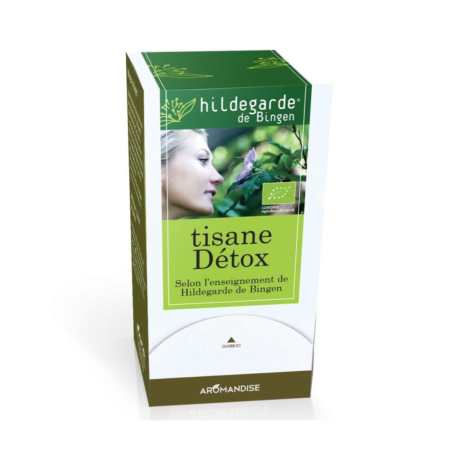 Infusions Herbacees Bio | Aromandise Tisane Detox Hildegarde Sachets