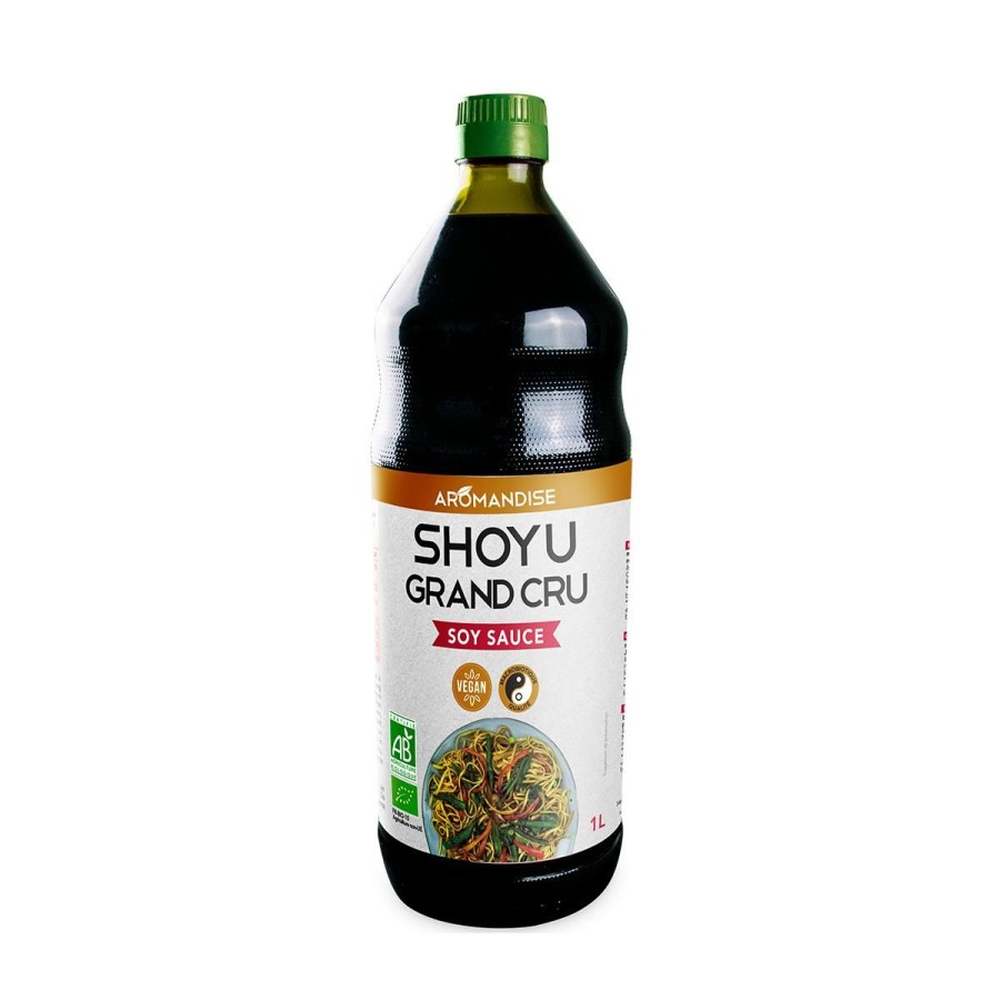 Sauces Soja Bio | Aromandise Shoyu Grand Cru 1L