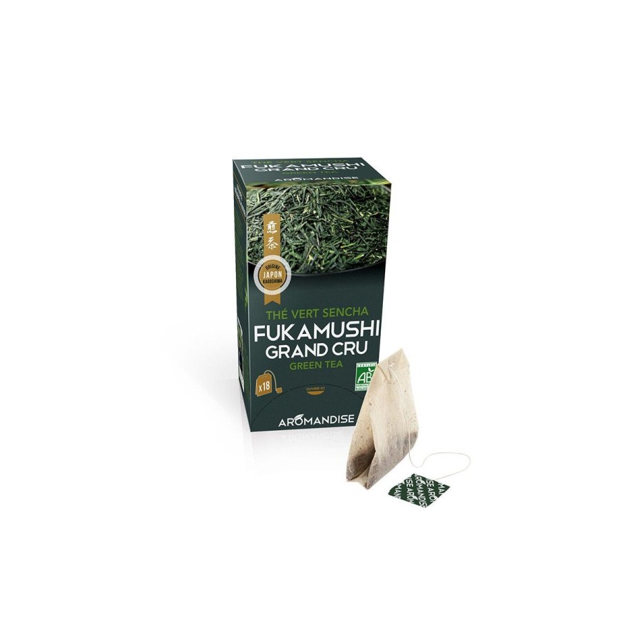 Les Grands Crus | Aromandise The Vert Grand Cru Fukamushi Sencha En Infusettes