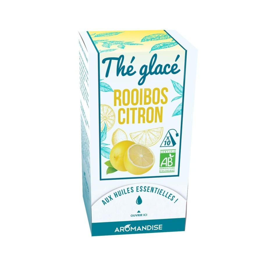 Minceur Et Detox | Logo Agriculture Biologique Rooibos Au Citron - The Glace