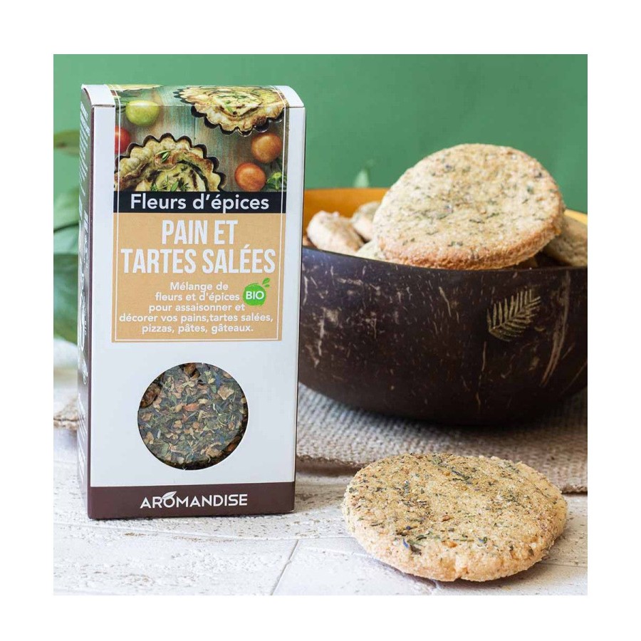 Epices Bio | Aromandise Fleurs D'Epices Pain Et Tartes Salees