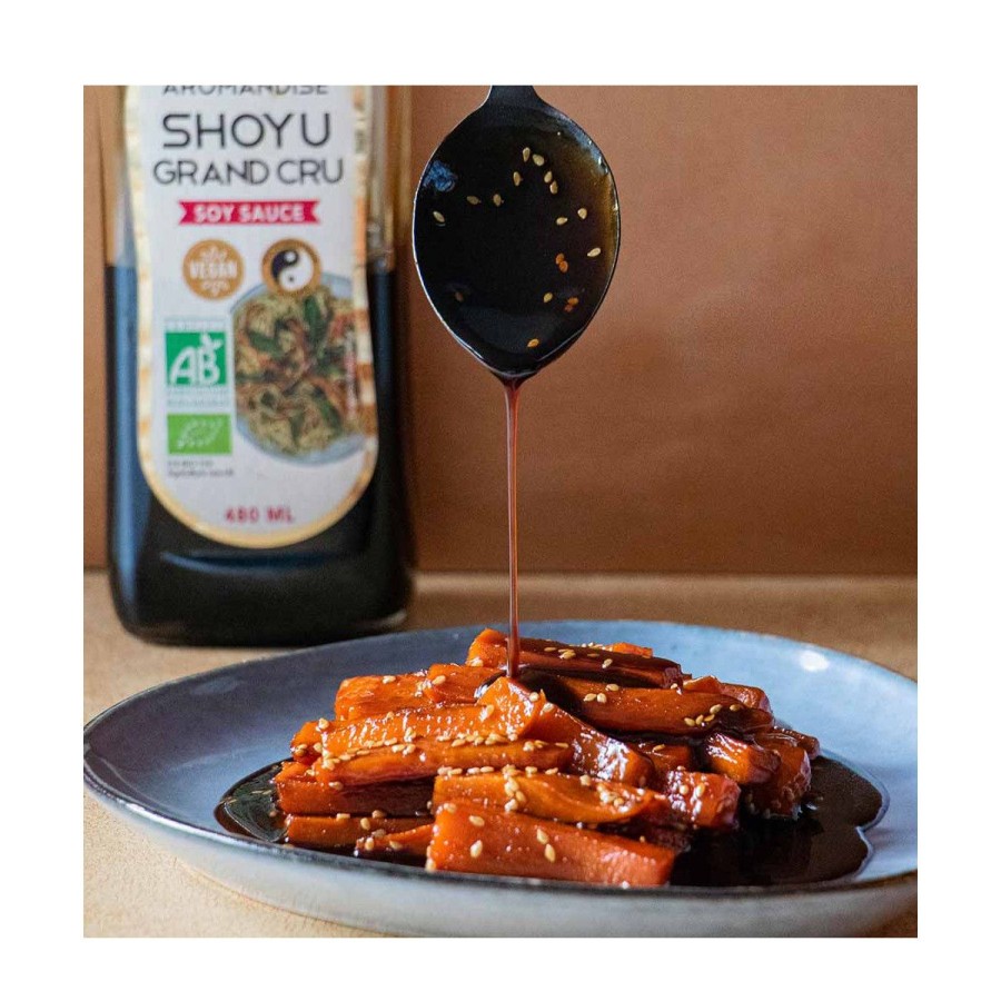 Sauces Soja Bio | Aromandise Shoyu Grand Cru 0,48L