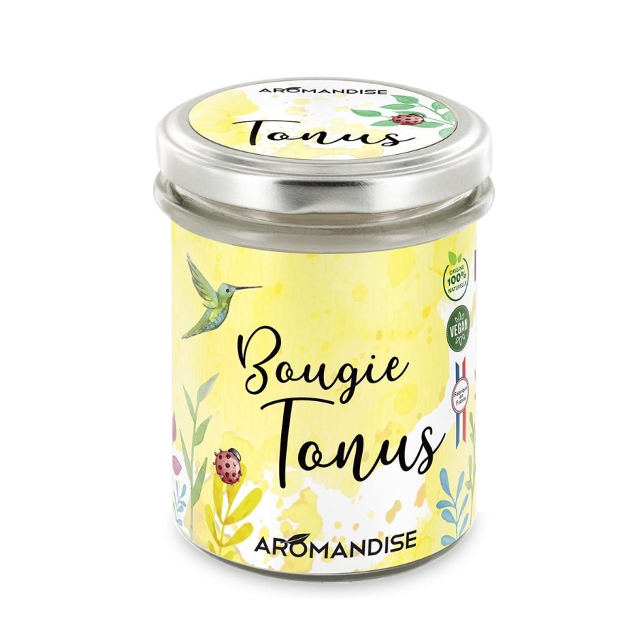 Agrumes Et Fruitees | Aromandise Bougie Tonus