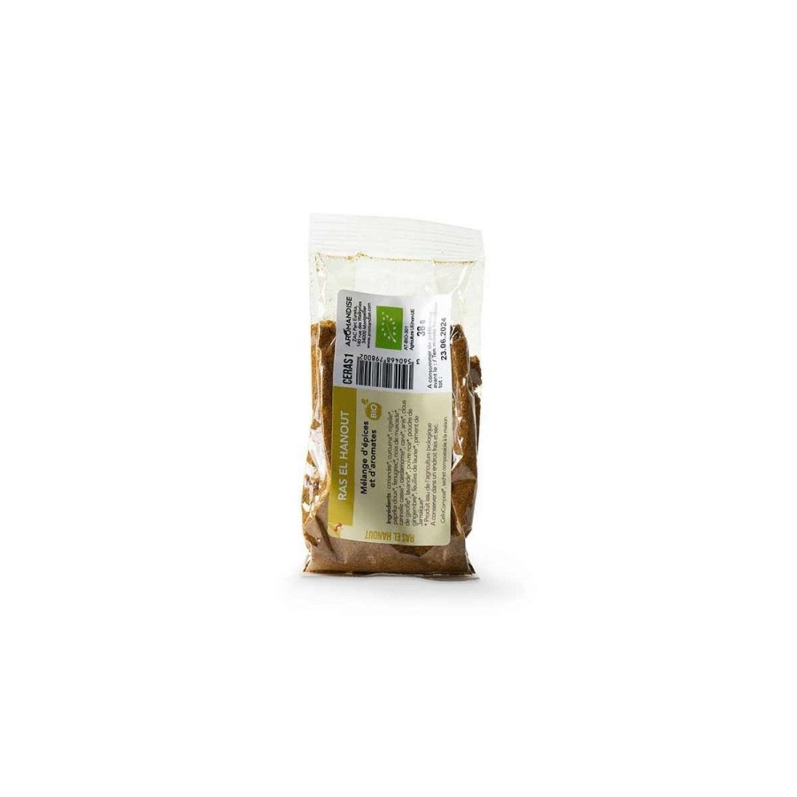 Epices Bio | Aromandise Ras El Hanout Sachet Zero Plastique