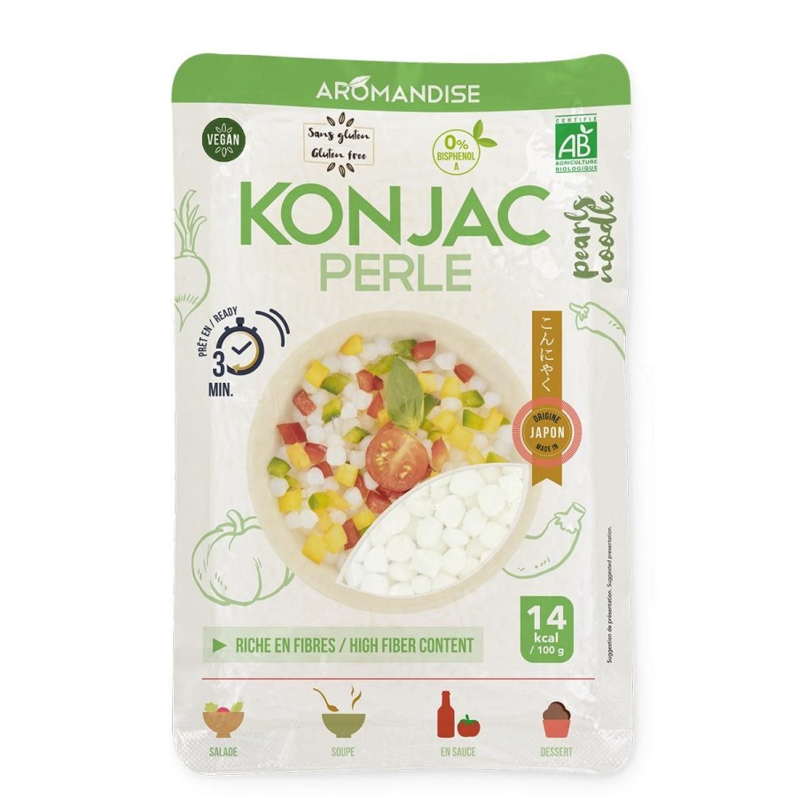 Pates De Konjac Bio | Aromandise Perles De Konjac