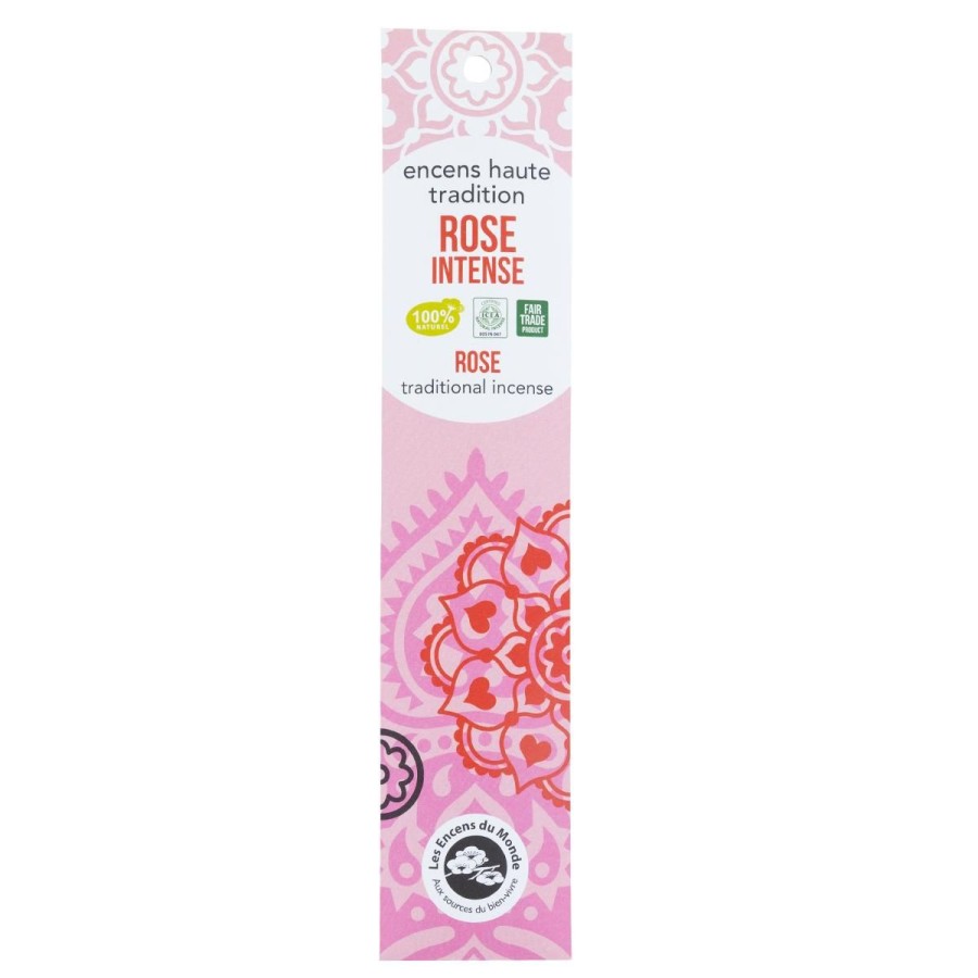 Fleuries | Logo ICEA Encens Haute Tradition Rose