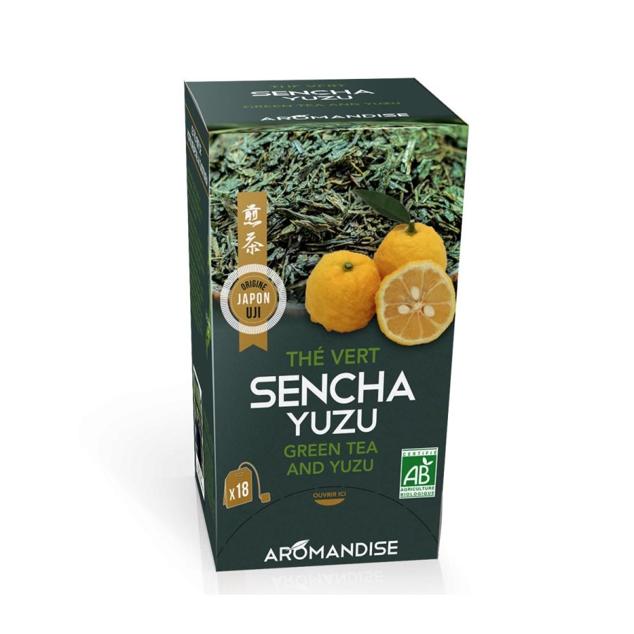 Les Grands Classiques | Aromandise The Vert Sencha Et Yuzu En Infusettes