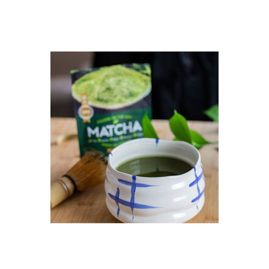 Petit&Dejeuner Et Gouter Bio | Logo Agriculture Biologique Poudre De The Vert Matcha