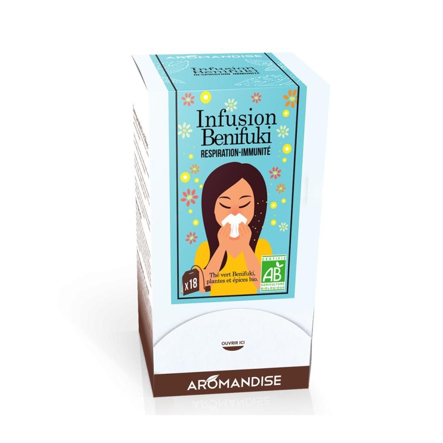 Au Reveil | Aromandise Infusion Benifuki Respiration Immunite