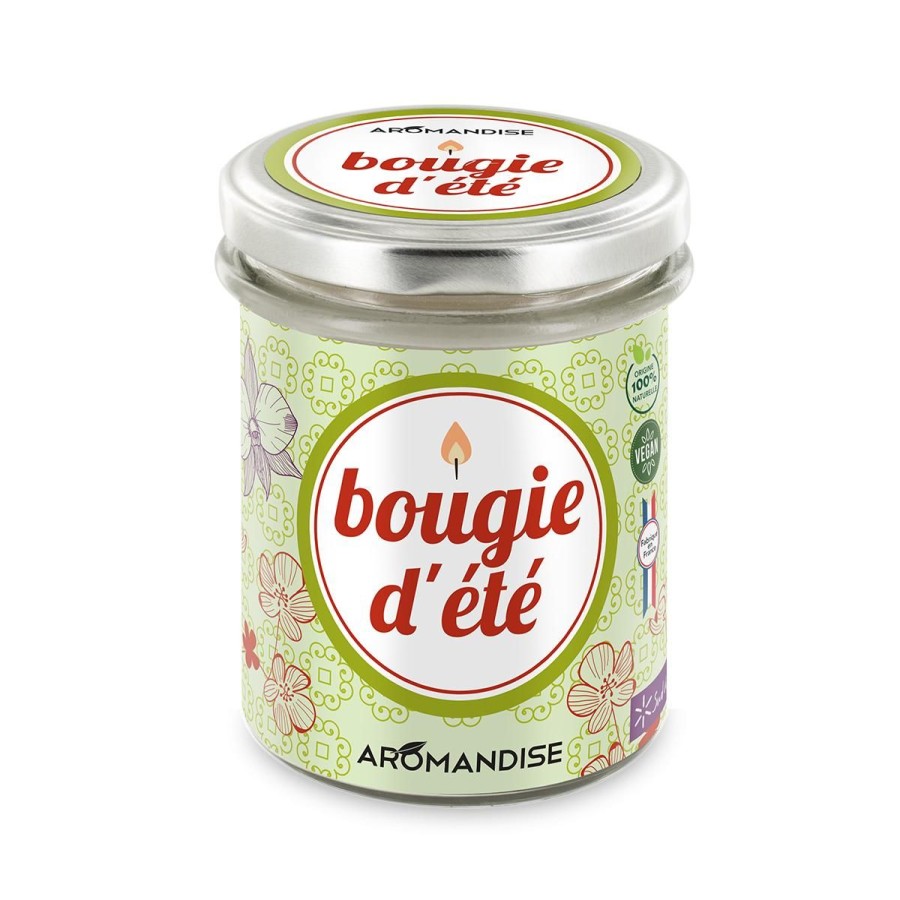 Activites En Exterieur | Aromandise Bougie D'Ete Citronnelle Geranium