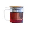 Tasses, Mugs Et Paille | Aromandise Mug En Verre Avec Filtre Et Couvercle 0,35 L