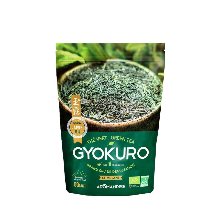 Les Grands Crus | Logo Agriculture Biologique The Vert Gyokuro