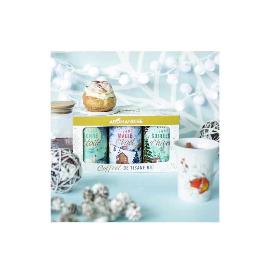 Sans Theine | Aromandise Coffret Tisanes De Noel