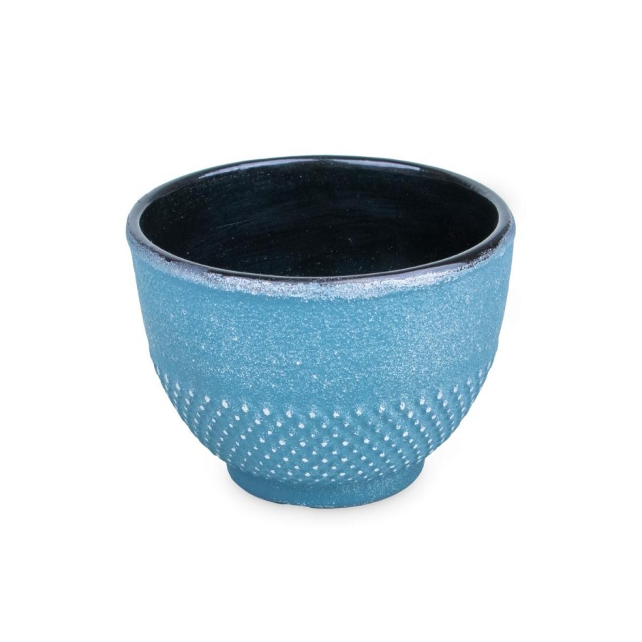 Tasses, Mugs Et Paille | Aromandise Tasse Bleue Argentee