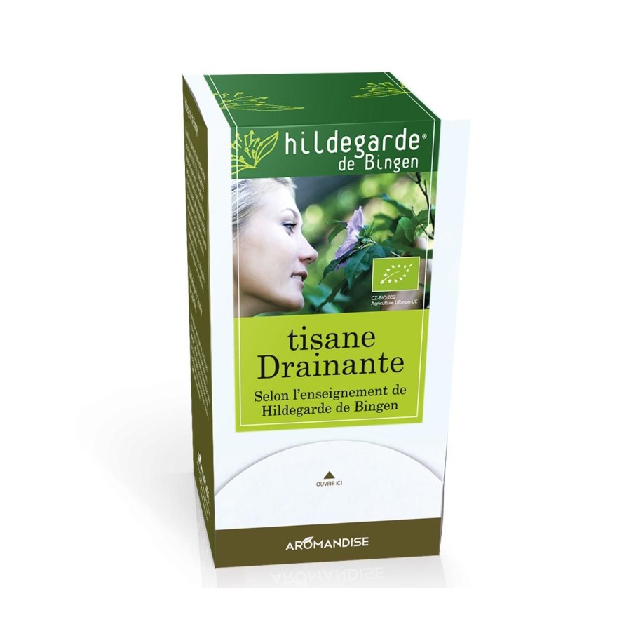 Minceur Et Detox | Logo Agriculture Biologique Tisane Drainante Hildegarde Sachets