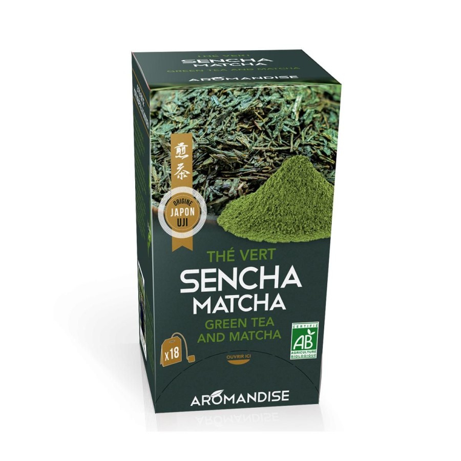 Les Grands Classiques | Aromandise The Vert Sencha Et Matcha En Infusettes